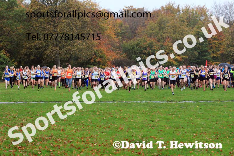 Senior women 2022 Start Fitness NEHL, Lambton Castle, Durham.  Photo: David T. Hewitson/Sports for All Pics